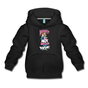 Aah! Not Dressed For Youtube, Girl Character Hoodie (Youth)