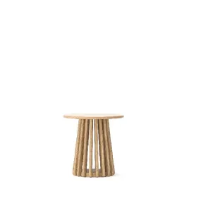 Bur Lamp Table - Oak