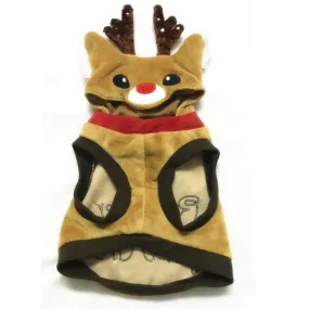 Comfy Reindeer For Hire Coat Costume For Your Cats And Dogs