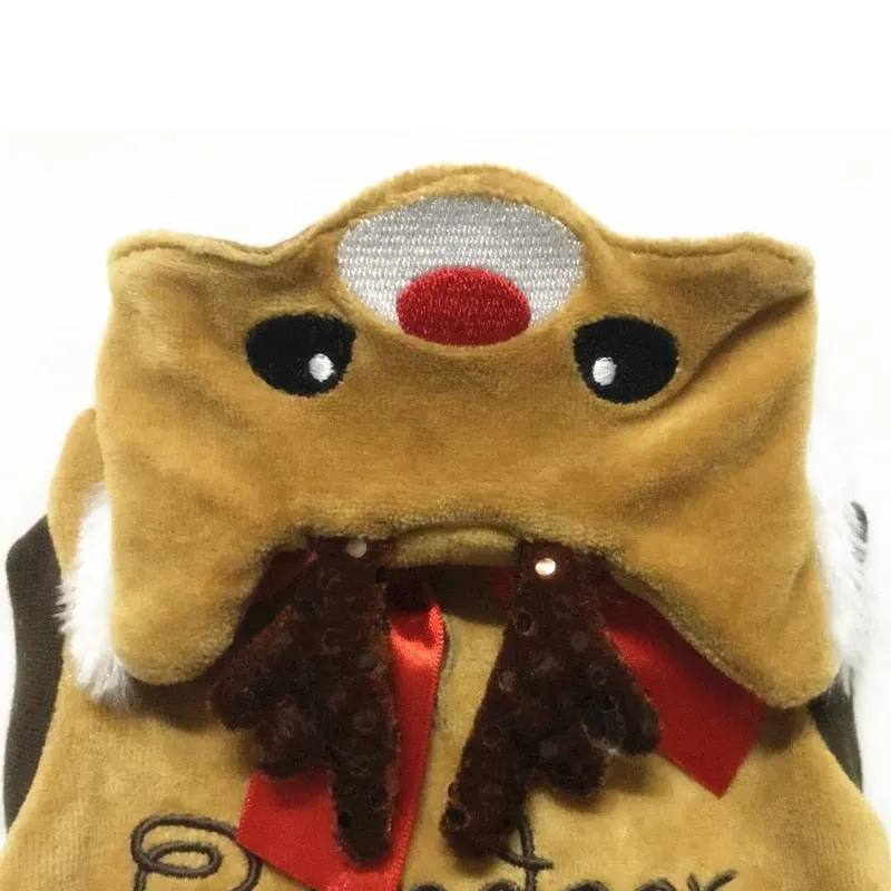 Comfy Reindeer For Hire Coat Costume For Your Cats And Dogs