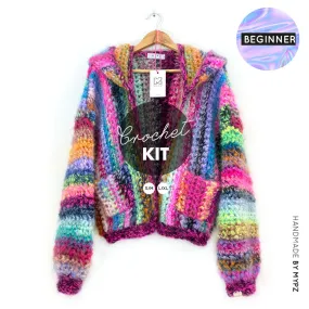 Crochet kit – Bomber Jacket No.15 – beginner (ENG-NL)