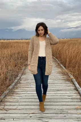 Crochet Kit - Coffee Shop Cardigan