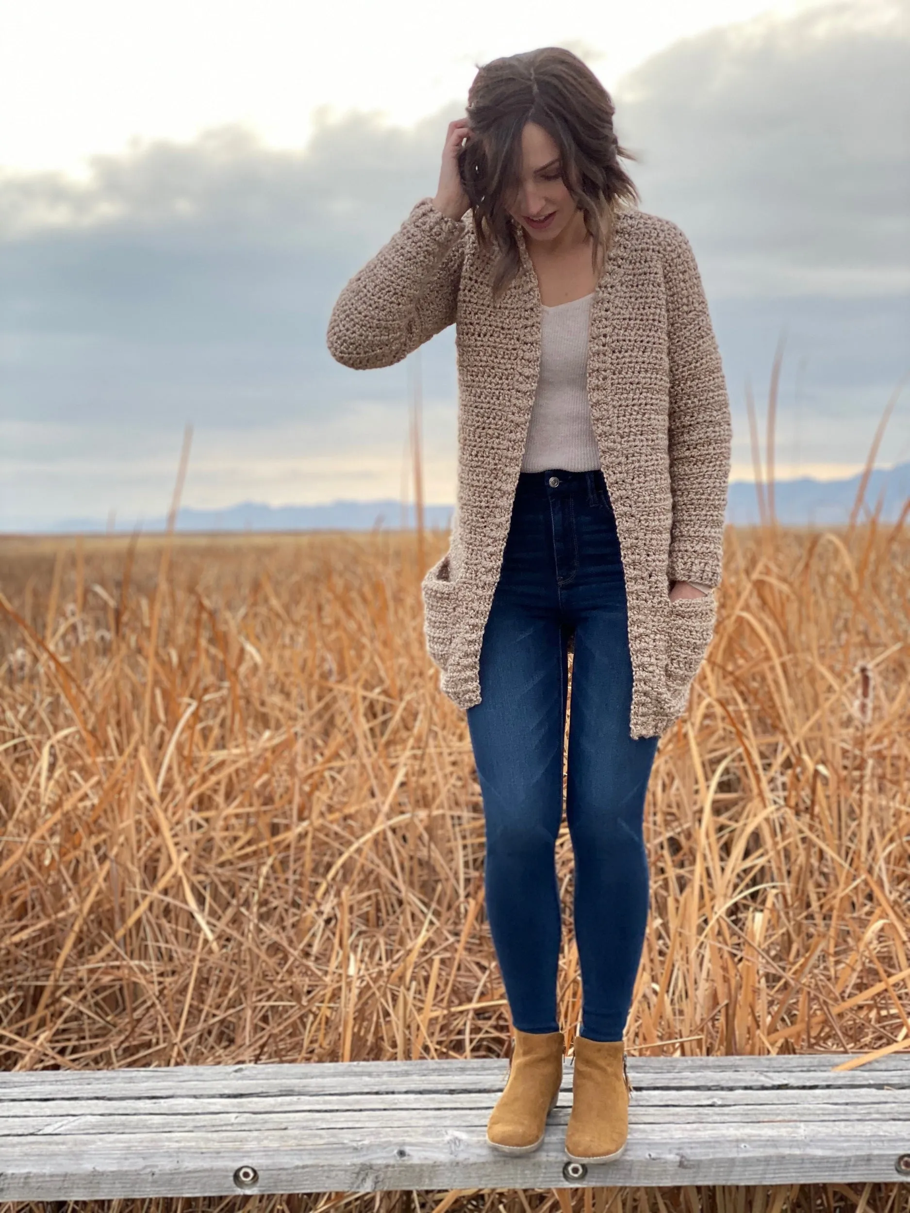 Crochet Kit - Coffee Shop Cardigan