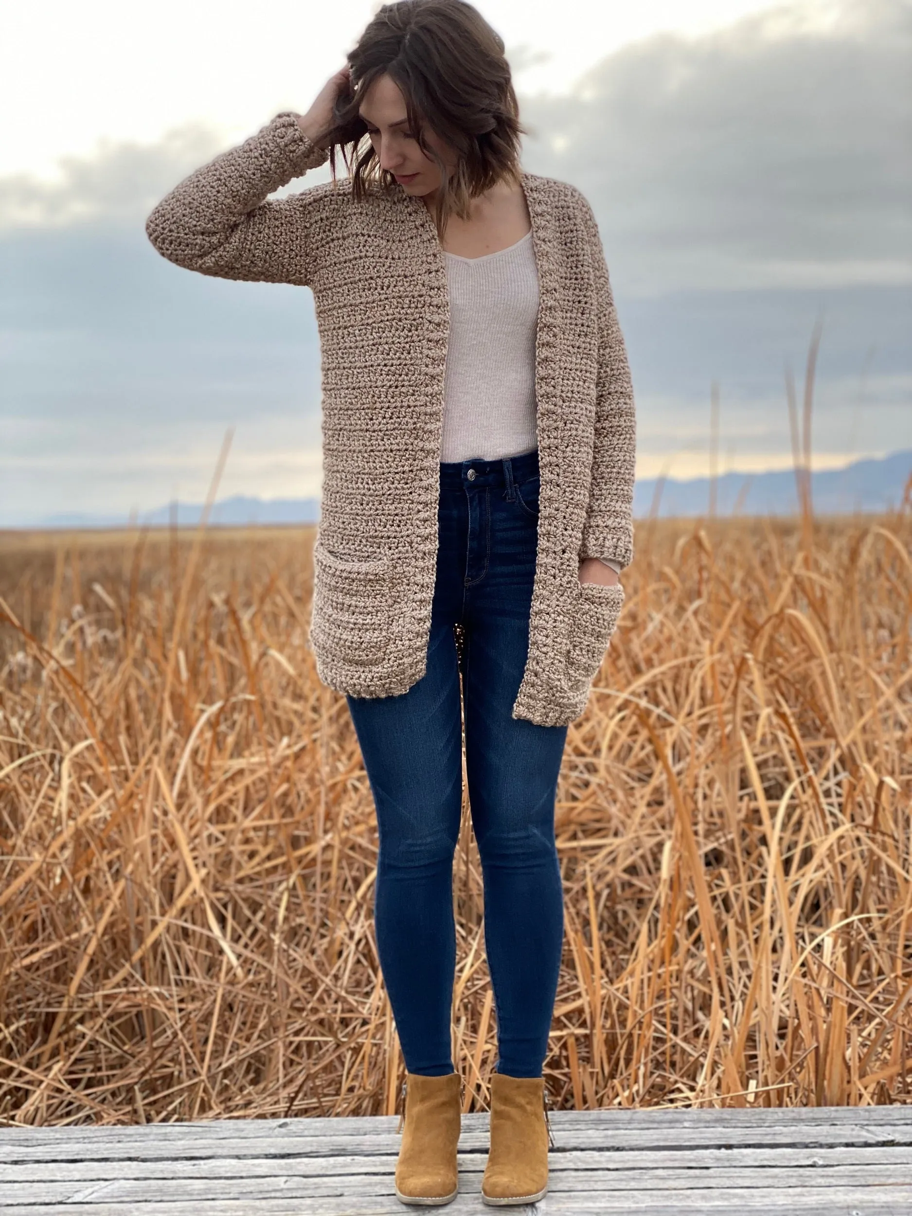 Crochet Kit - Coffee Shop Cardigan