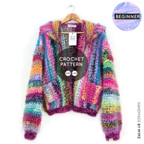 Crochet pattern – MYPZ Bomber Jacket No.15 (ENG-NL) – beginner