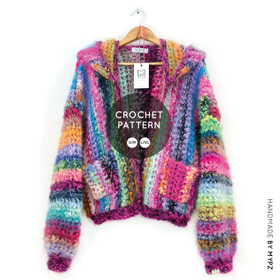 Crochet pattern – MYPZ Bomber Jacket No.15 (ENG-NL) – beginner