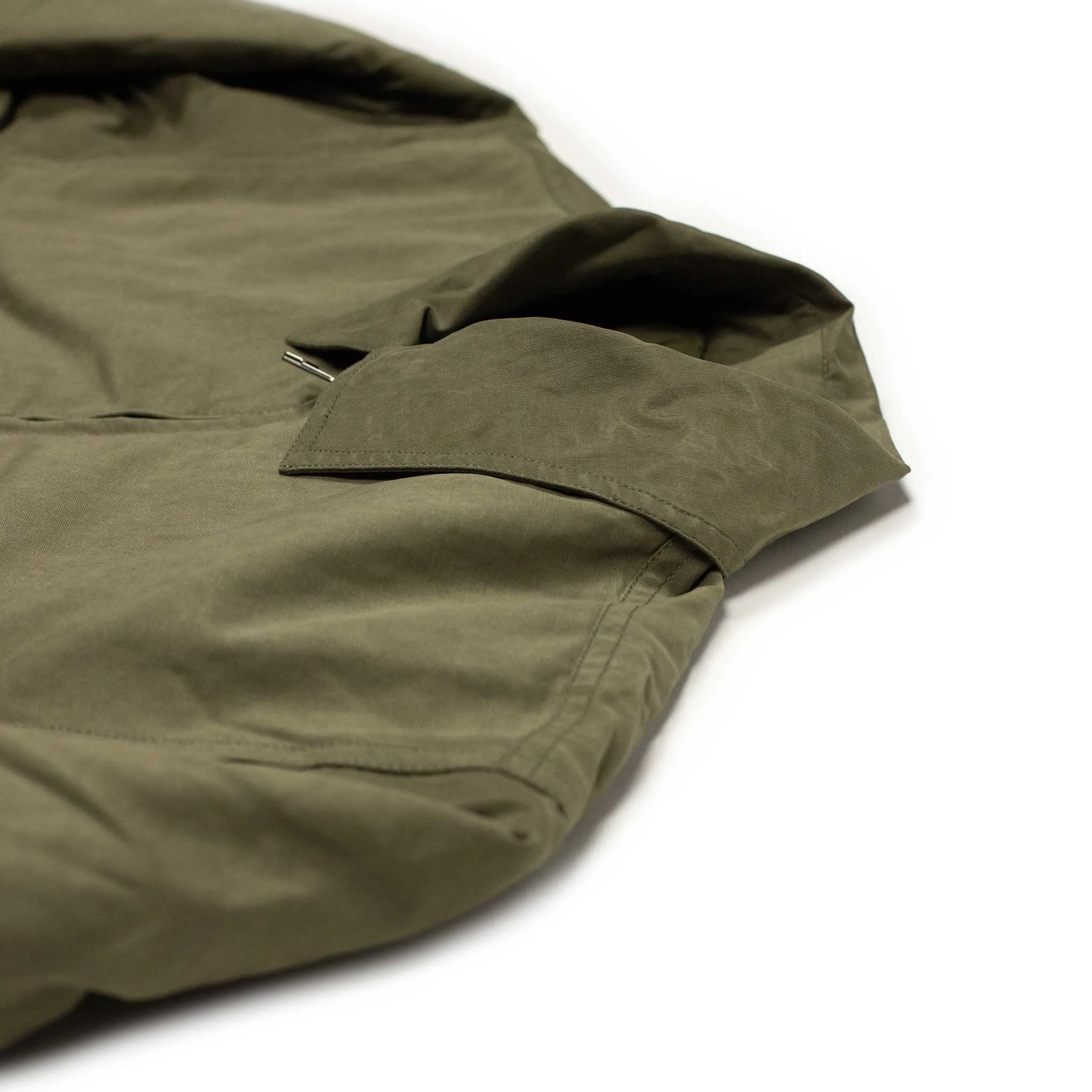 CWU Flight Jacket in olive brushed cotton and nylon