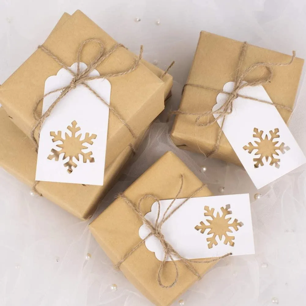 Die Cut Confetti Christmas Gift Tags Pack of 10