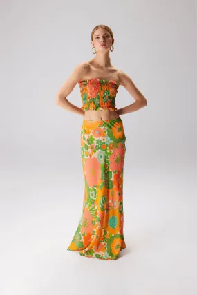 Floral Maxi Skirt