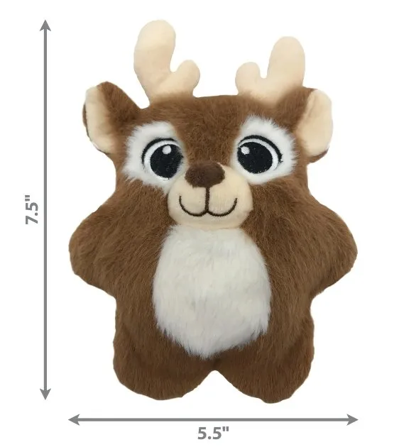 Kong Holiday Snuzzles Reindeer Plush Dog Toy