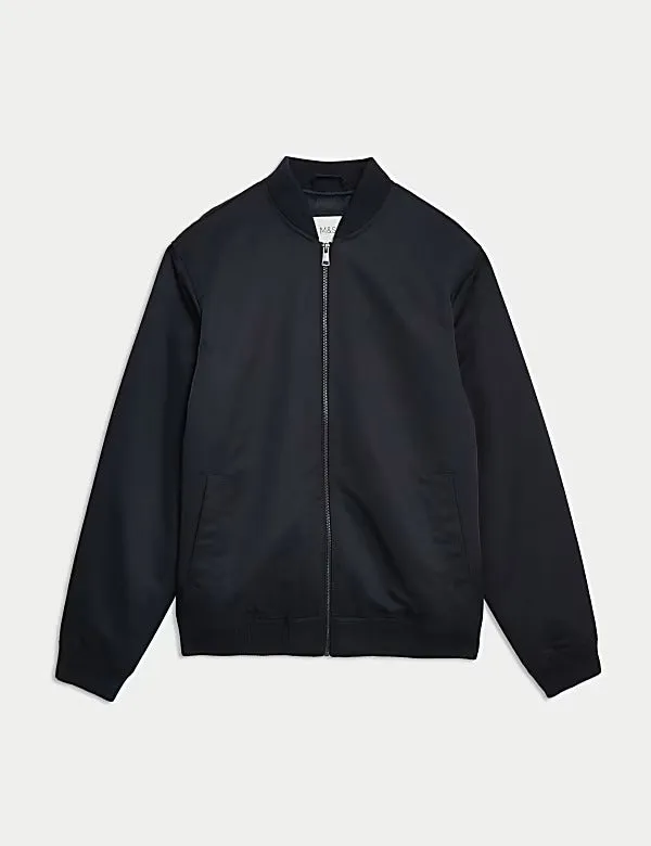 M&S Mens L/S Parachute Jacket T16/5054M