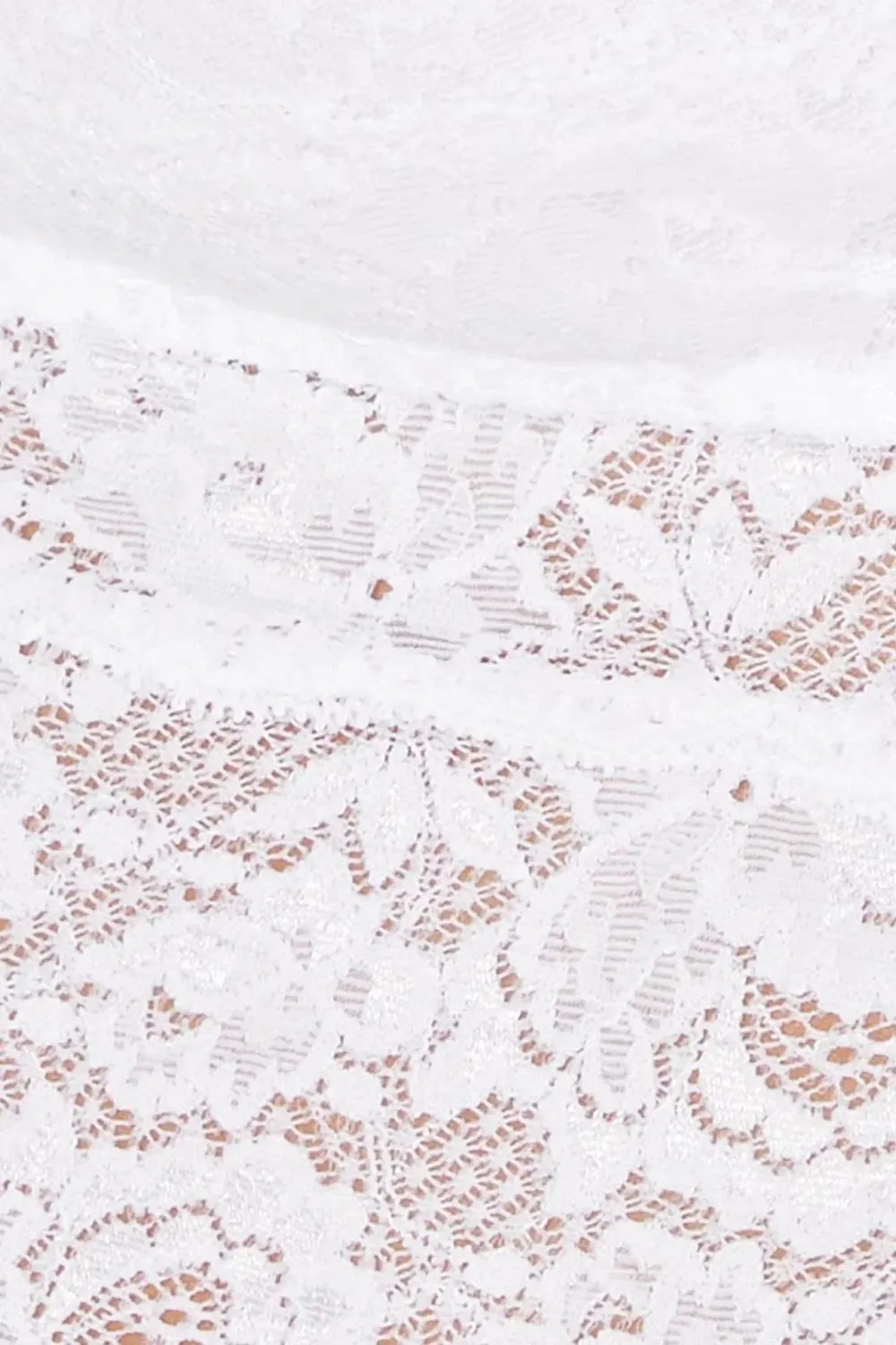 Never Say Never Crop Cami, White (NEVER1873)
