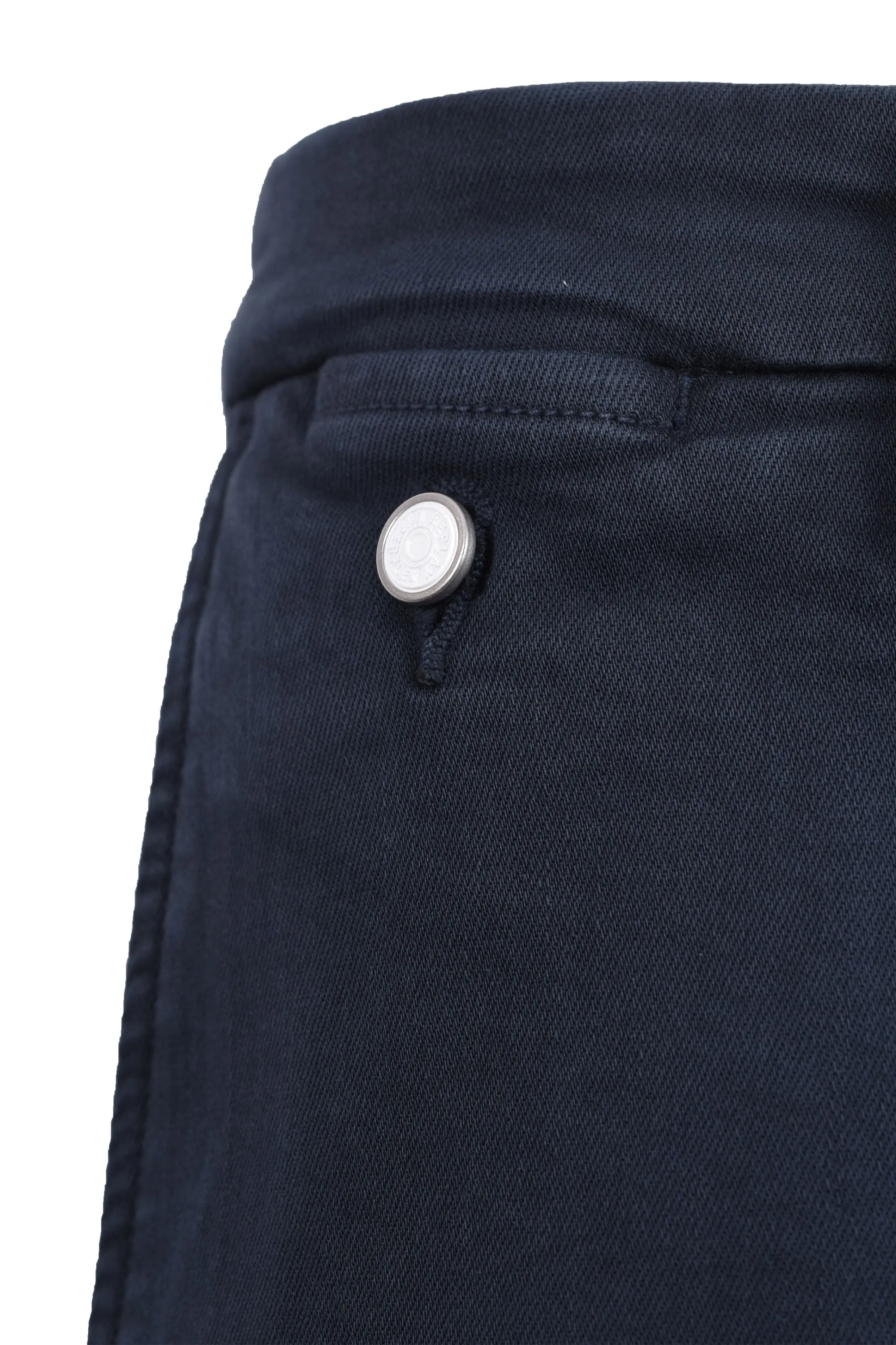 Replay Benni Cotton Trouser Navy