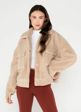 Sherpa Crop Jacket