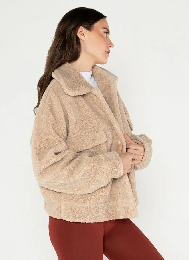 Sherpa Crop Jacket