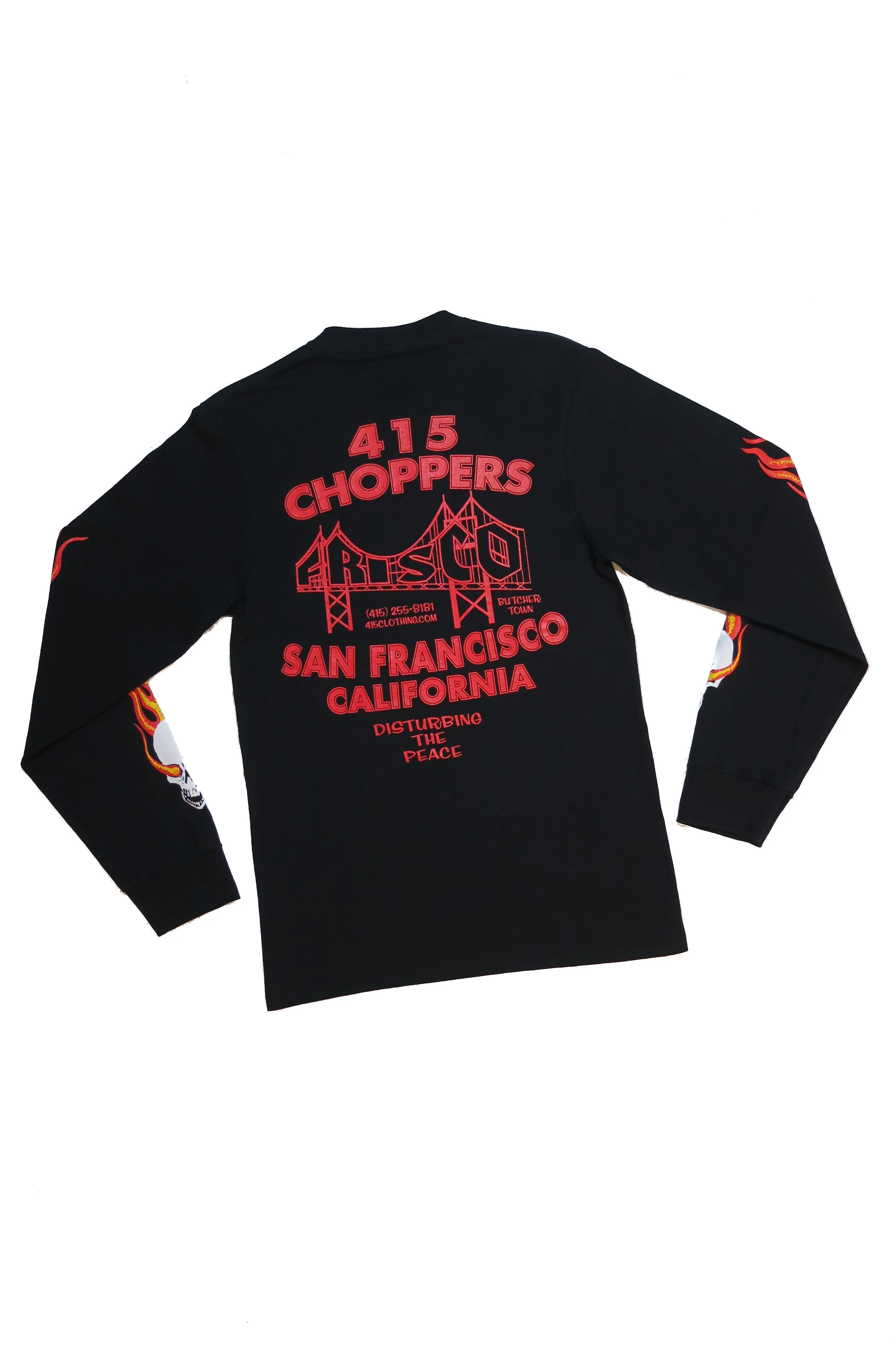Skulls & Bridge Long Sleeve