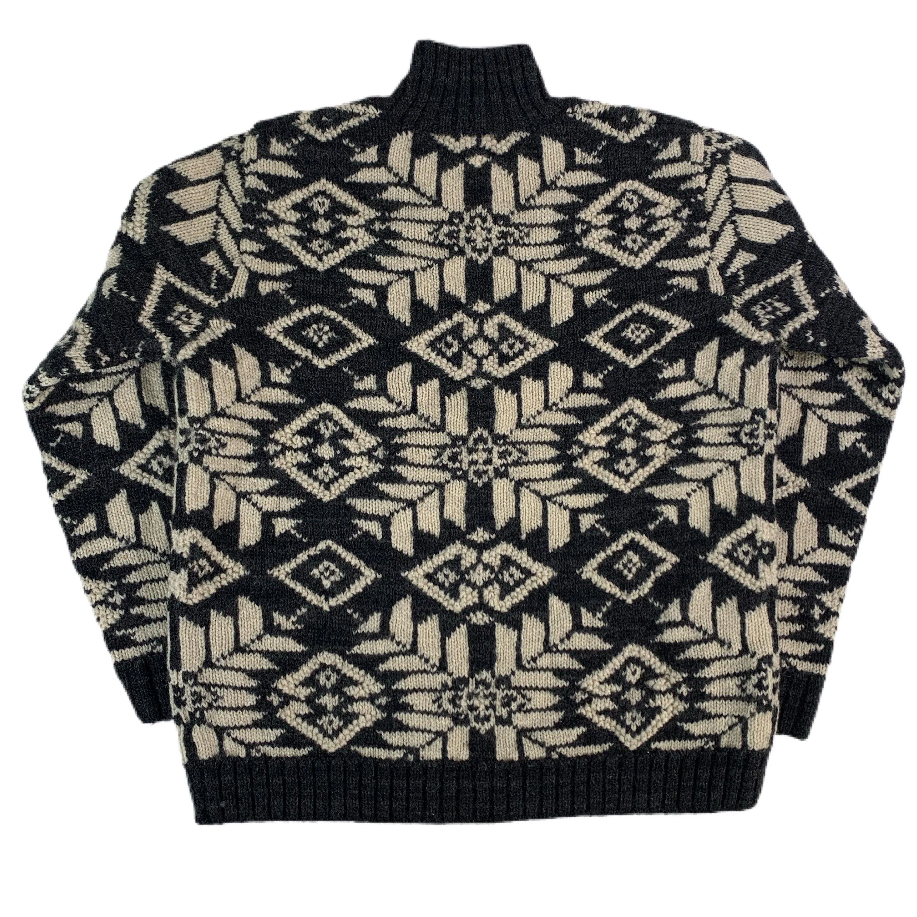 Vintage Lauren By Ralph Lauren "Luxe Holiday "Hand Knit Sweater
