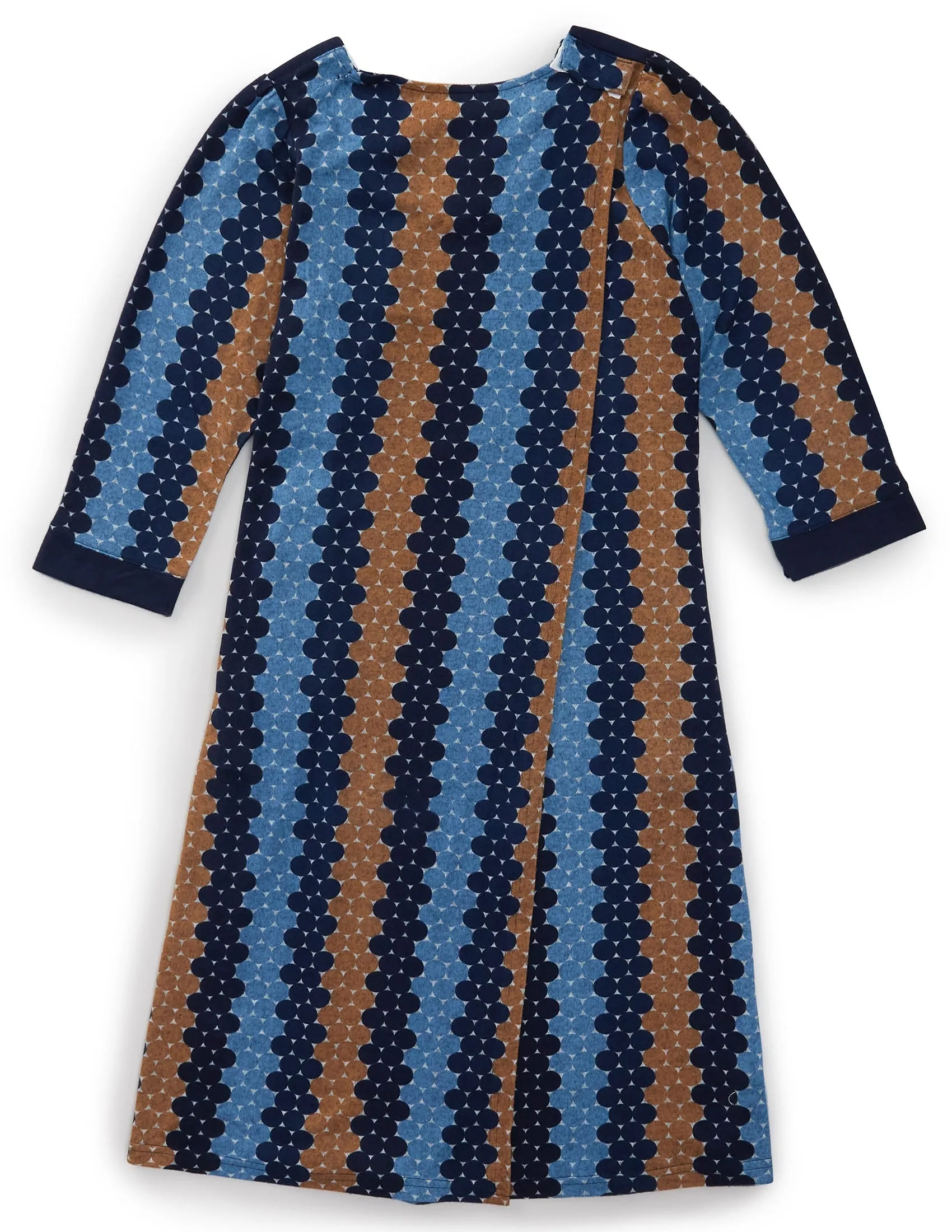 Women's Open Back Sweater Knit Dress Diamond Neckline - Clearance