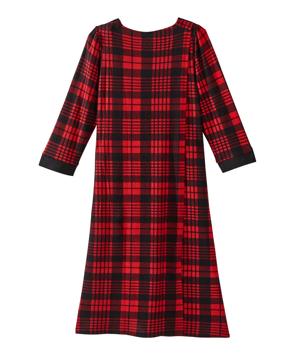 Women's Open Back Sweater Knit Dress Diamond Neckline - Clearance